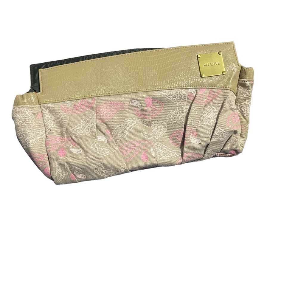 Miche Bags | Miche Interchangeable Cover Purse | Color: Tan and pink